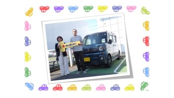 スペーシア　ギア　ご納車おめでとうございます！！